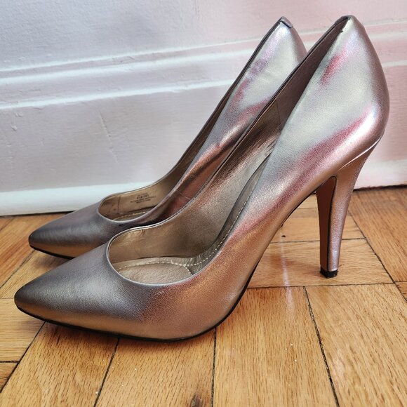BCBG Silver Heels - Picture 2 of 4
